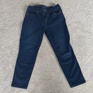 Chico's Dark Blue Skinny Jeans